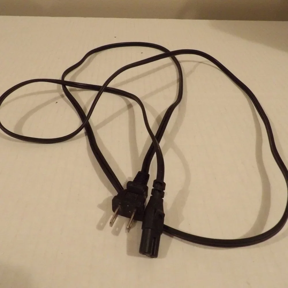 +US Style 2-Prong AC Power Cord/Cable for PS2 PS3 Slim (Goofy)